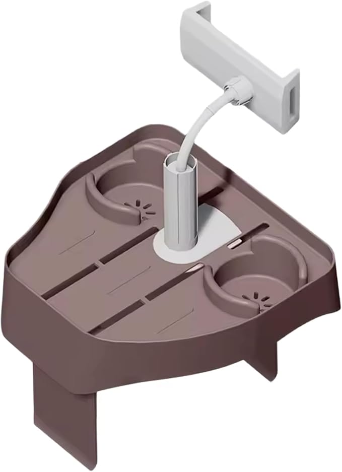 Hot Tub Side Table Adjustable Hot Tub Table with Phone & Cup Holder Non Slip Bathtub Tray for Outdoor Inflatable Pools Spas, Tables for Outside