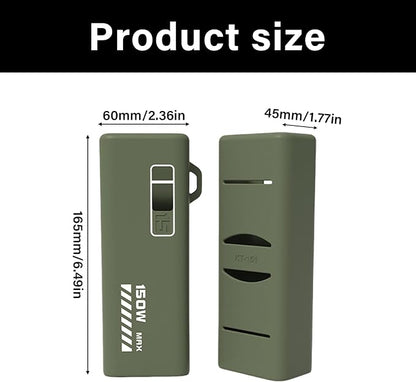Portable silicone carrying storage box shockproof and pouch case 15 150W Power Banks Silicone Protective Cover