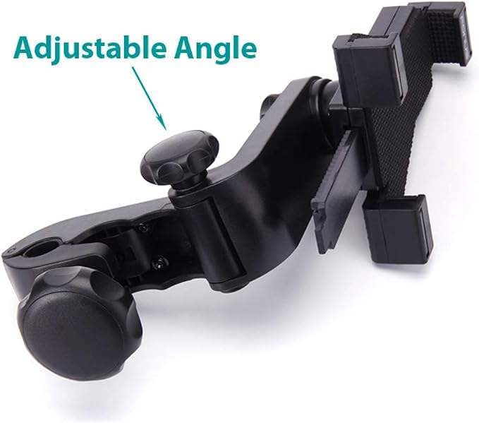 Headrest Car Mount for Compatible with Samsung Galaxy S24/S23/S22/S21/S20/FE/Plus/Ultra Phones - Holder Back Seat Cradle Swivel Dock Entertainment
