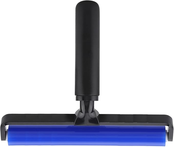 Silicone Anti-Static Roller Cleaner, Lint-Free Dust Removal Tool for Phone Laptop Tablet Glass Film Screens, 4-6-8-12 Inch