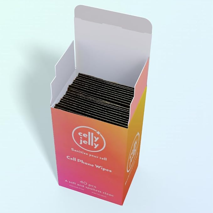 Cell Phone Wipes, 40 Pieces, Soft and Streak-Free