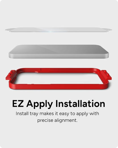 ZAGG Glass+ Samsung Galaxy A26 5G Screen Protector – Extreme Impact & Shatter Protection, Scratch-Resistant, Smudge-Resistant, Fingerprint Scanner Compatible, InvisibleShield, Easy Installation