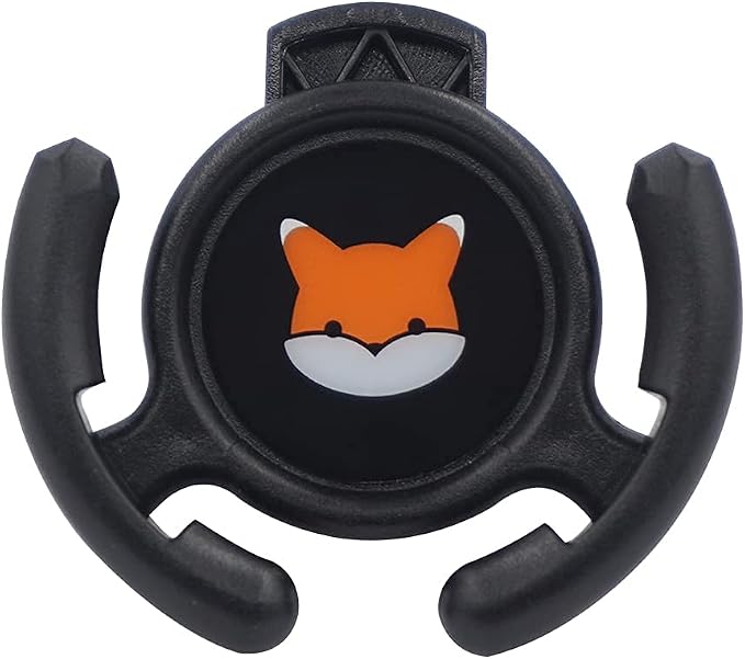 Car Vent Mount Holder 2 Pack - Compatible with Popsocket - Car Mount made for Pop Socket Grips Collapsible Phone Holder for Pop Mount with Secure AC Vent Clip, Horizontal Air Vent ONLY (Black)