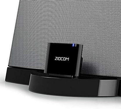 ZIOCOM [Upgrade] 30 Pin Bluetooth Adapter Audio Receiver for Bose iPod iPhone SoundDock and Other 30 Pin Dock Speakers, Upgrade Old SoundDock with 30 Pin Connector, Not for Any Cars or Motorcycles