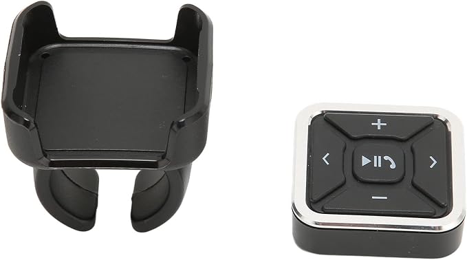 Bluetooth Audio Adapter, Bike Motorcycle Car Bluetooth Remote Controller Steering Wheel Media, IPX4 Waterproof, for OS X, for Android