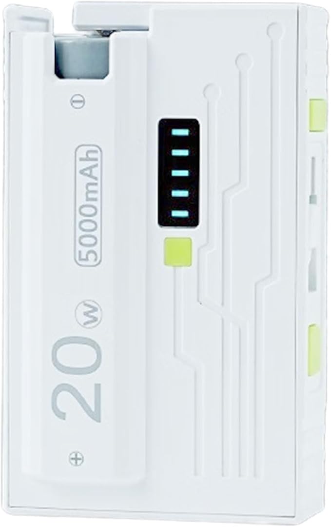 12700 Battery Charging Adapters Case Detachable NonWelding Design Portable Powerbanks Housing Shell Multiple Protections Type C Replaceable Battery Powerbank Case