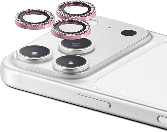 CASETiFY Camera Lens Gem [High Clarity/Easy Installation/Scratch-Proof] for iPhone 17 Pro/iPhone 17 Pro Max - Sakura Pink