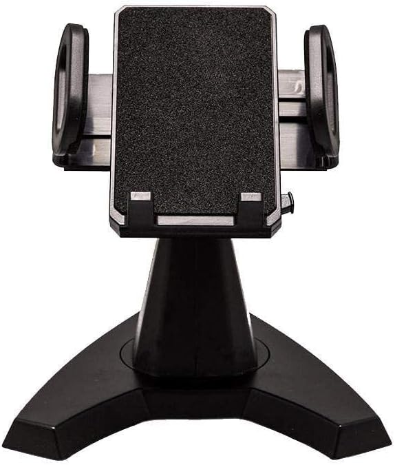 by Cup Call Desktop Phone Mount - View Your Cell Phone at Any Angle - Fully Adjustable Phone Stand Great for Video Chatting - Tilts & Rotates for Easy Viewing - Easy Phone Charging Access