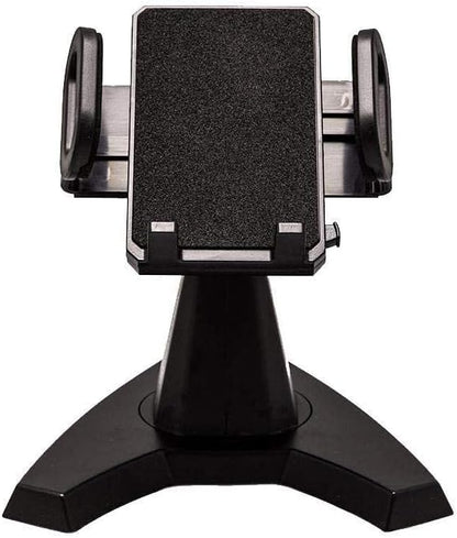 by Cup Call Desktop Phone Mount - View Your Cell Phone at Any Angle - Fully Adjustable Phone Stand Great for Video Chatting - Tilts & Rotates for Easy Viewing - Easy Phone Charging Access