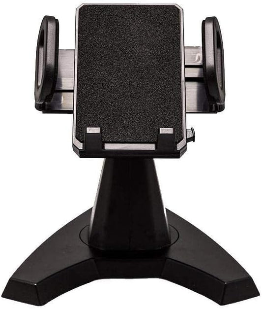 by Cup Call Desktop Phone Mount - View Your Cell Phone at Any Angle - Fully Adjustable Phone Stand Great for Video Chatting - Tilts & Rotates for Easy Viewing - Easy Phone Charging Access