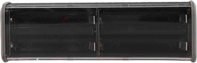 4x21700 Power Bank Case, 22.5W Fast Charging DIY Battery Box with LED Display, Transparent ABS Shell for Flat Top Lithium Cells, Portable Charger Housing Kit(black Upgraded)