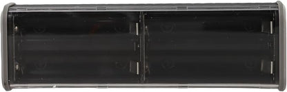 4x21700 Power Bank Case, 22.5W Fast Charging DIY Battery Box with LED Display, Transparent ABS Shell for Flat Top Lithium Cells, Portable Charger Housing Kit(black Upgraded)