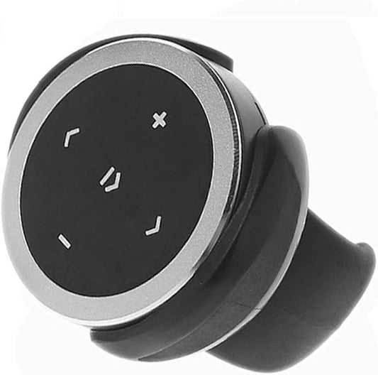 Polarlander Car Wireless Bluetooth Remote Controller Phone Car Kit Steering Wheel Remote Controller Receiver CR2032 Battery for iOS Android