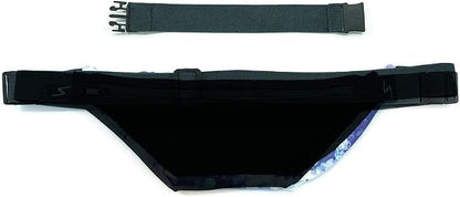 Sprigs Fit Belt 1 Pocket Slim Fanny Pack for Women & Men, A Sweat Resistant Waist Pack That Can Be Hidden. Money Belt and Fanny Pack Used for Fitness, Travel, Working Out, & Running
