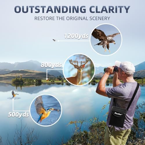 12x60 Powerfull Monoculars for Adults with Smartphone Adapter Tripod Plus Portable Bag, Larger Vision Monoculars for Adults with BAK4 Prism & FMC Lens, Suitable for Bird Watching Hiking