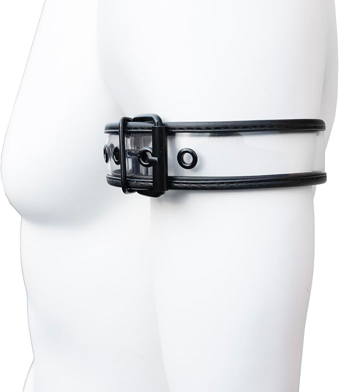 Armband Harness for Man Adjustable Clear PVC Armband Harness Belt 2pcs
