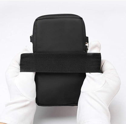Outdoor Sweat-Proof Running Armbag Cross-Body Shoulder Casual Wallet Purse Crossbody Bag Gym Fitness Cell Phone Key Holder for iPhone 13 Pro/ 12 Pro/Xs Max/Xr, Galaxy Note 10, P30 Pro,Blue