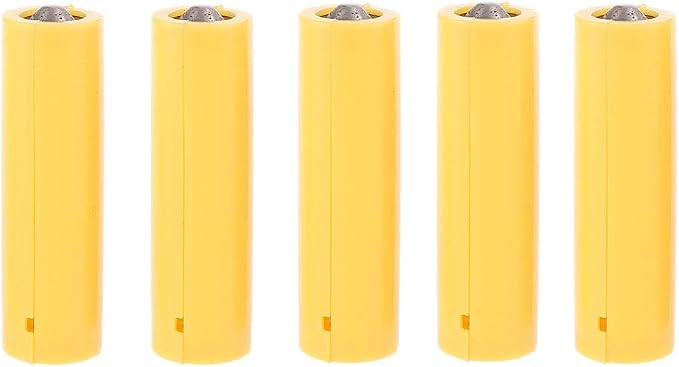 QMQJIA AA Size Fake Battery Setup for Shell Placeholder Cylinder Conductor Cell for Lithium Iron Phosphate Batt