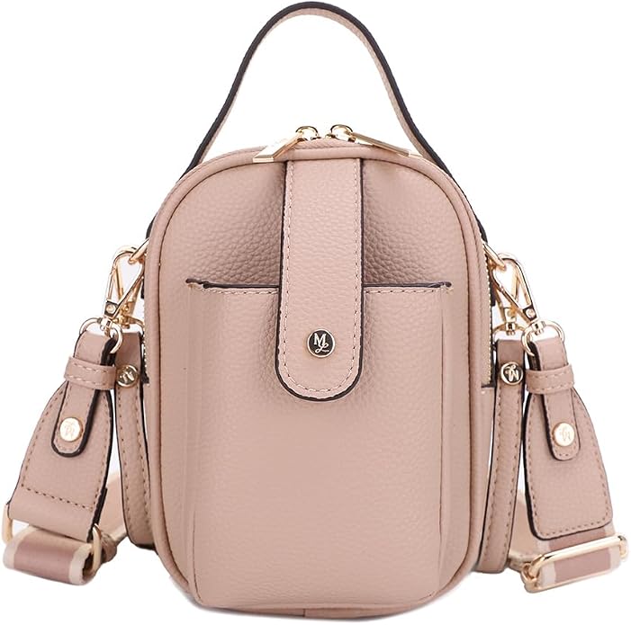 Mali+Lili Gail Vegan Leather Multi Compartment Crossbody Bag