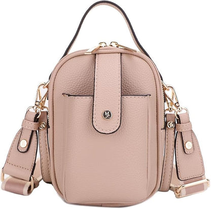 Mali+Lili Gail Vegan Leather Multi Compartment Crossbody Bag