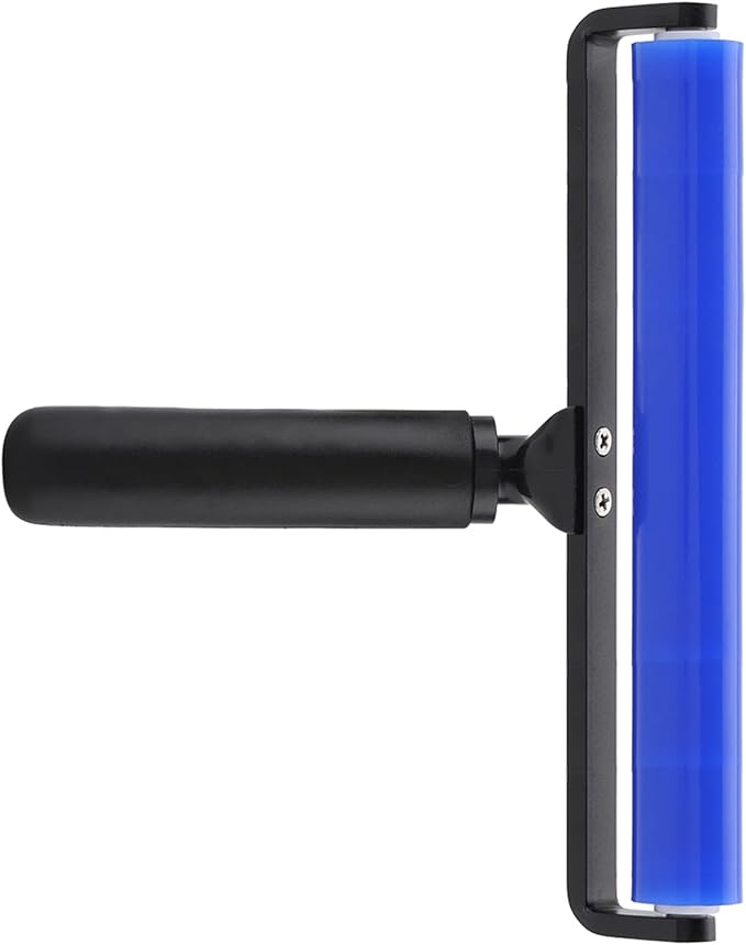 Silicone Anti-Static Roller Cleaner, Lint-Free Dust Removal Tool for Phone Laptop Tablet Glass Film Screens, 4-6-8-12 Inch