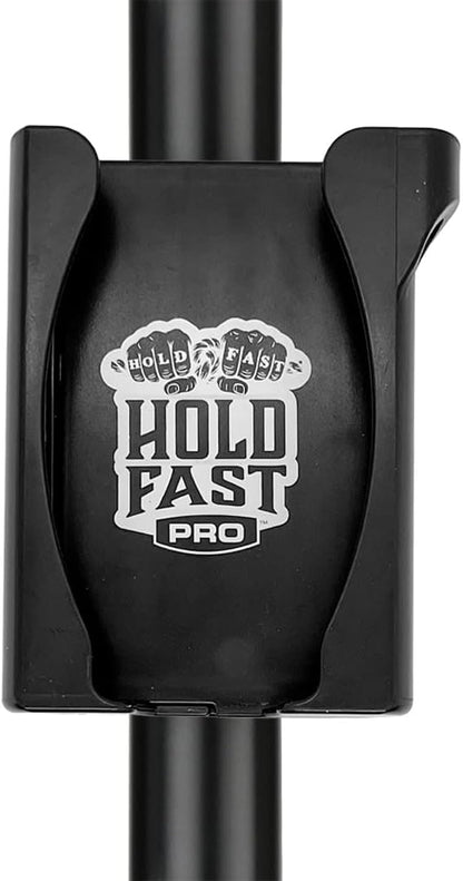 Golf Cart Phone Holder – Universal Phone Caddy for Golf Carts & Boats – Secure Mount for Square Struts & Round Poles – Fits Large Phones & Thick Cases – No Tools Needed