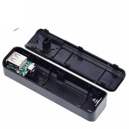 Portable Mobile USB Charger Pack Box Case for 1 x 18650 DIY