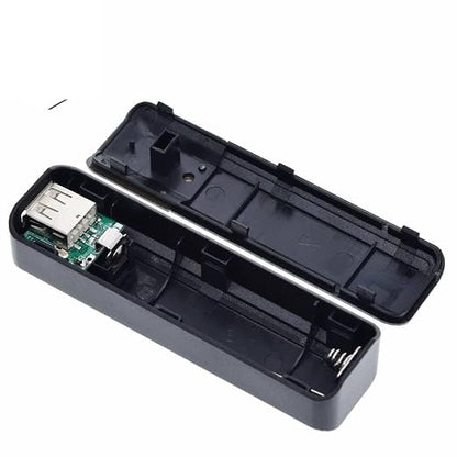 Portable Mobile USB Charger Pack Box Case for 1 x 18650 DIY