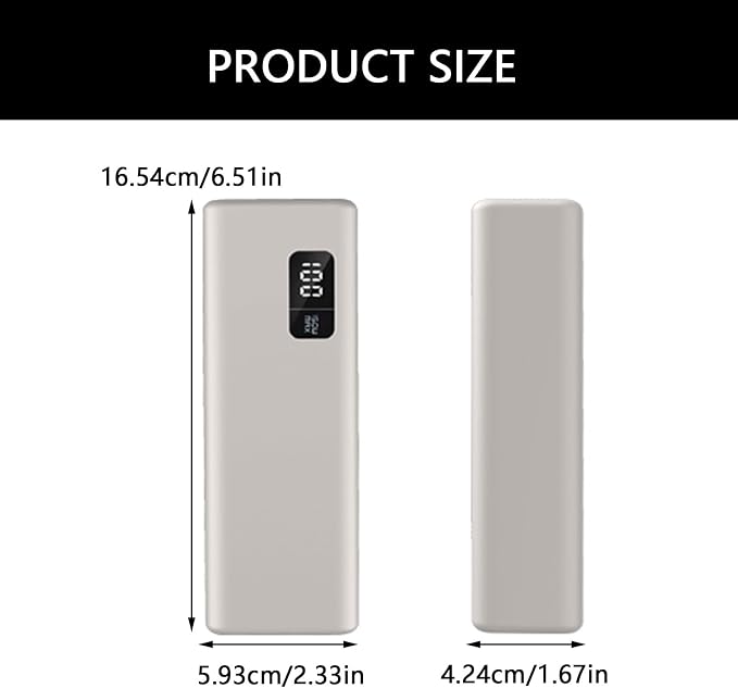 QMQJIA Silicone Case for 15 20000mAh PB200P 150W Portable Fast Charging Storage Power Banks Protective Shock Absorption Covers