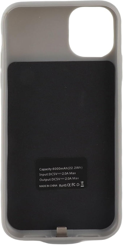 ANGGREK Phone Protective Charging Box/Cover, Phone Battery Box/Cover ABS for Office (White)