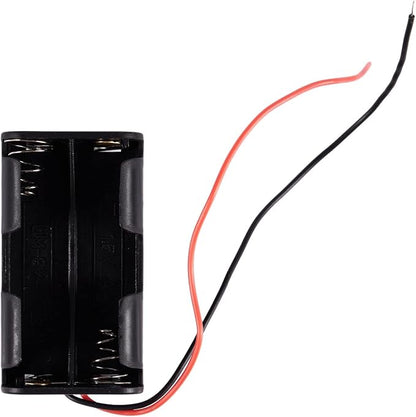 6 Pcs Battery Holder Case Box, 4 X 1.5V AA Battery & 3X 1.5V AA Battery