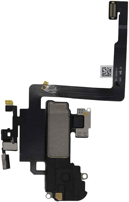 Earpiece Speaker Compatible with iPhone 11 Pro Max 2019 - Earspeaker/Ear Piece Replacement - Incl. Proximity Sensor Black
