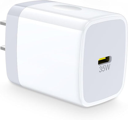 35W Samsung S26 Super Fast Type C Charger Block for Samsung Galaxy S26 Ultra S25 S24 FE A17 A16 A15 A55 A35 A14 A54 iPhone 17 16 15 14 Pro Max, PD 3.0 Wall Charger USB C Box Charging Cube Brick Plug
