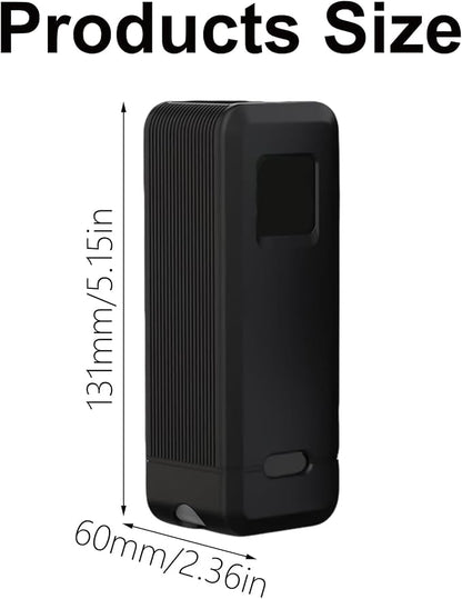 Silicone Case Power Supply Adapter Case for 200W with 1/4 Inch Nut Hole and Card Slots Holes Case Only