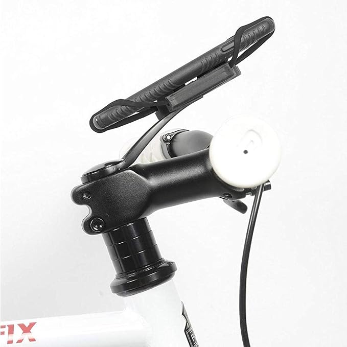 Delta Bike Phone Mount Cycle - Xmount Pro Bicycle Phone Holder Adjusts to Any Handlebar & Fits Any Phone or iPhone - Easily Accessible Bike Accessories for Adult Bikes