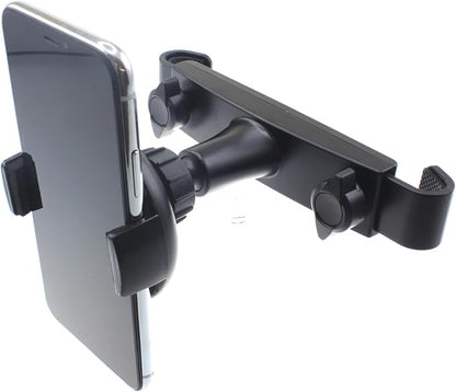 Car Headrest Mount Holder Seat Back Compatible with Motorola Moto G Stylus 5G (2024,2023,2022,2021,2020), Cradle Swivel Dock