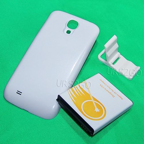 3 Accessory 8600mAh Excellent Extended Battery Back Cover Folding Bracket Compatible with Samsung Galaxy S4 SGH-S970G Straight Talk/Net 10