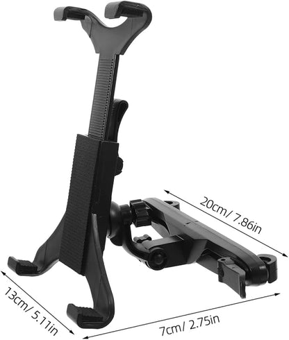 jojofuny Universal Car Holder 7-10.5 Inch Tablet Mount Headrest Tablet Stand Car Phone Bracket for Long Trips