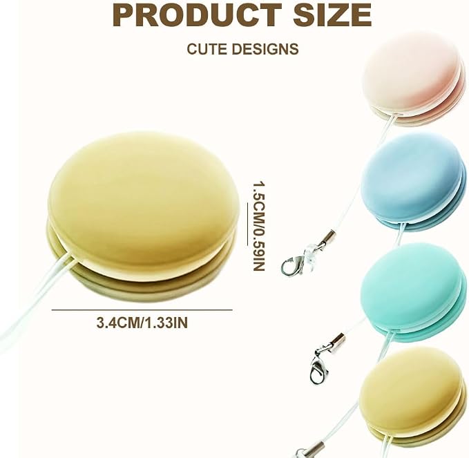 Macaron Phone Screen Cleaner, 2026 New Mobile Phone Screen Wipe, Portable Cell Phone Screen Cleaning Tool, Multifunctional Eyeglasses Cleaner for Office Travel (4PCS)