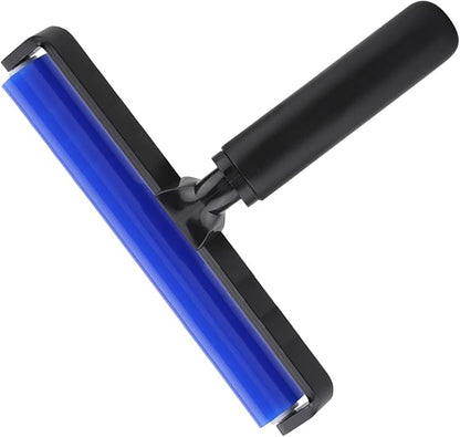 Silicone Anti-Static Roller Cleaner, Lint-Free Dust Removal Tool for Phone Laptop Tablet Glass Film Screens, 4-6-8-12 Inch