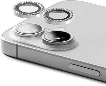 CASETiFY Camera Lens Gem [Easy Application] for iPhone 16/16 Plus - Silver