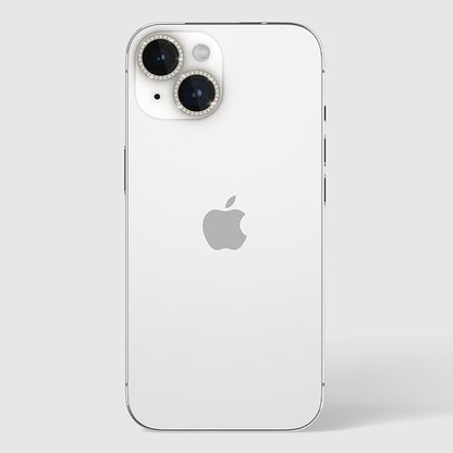kate spade new york iPhone 15 / iPhone 15 Plus Camera Lens Protector with Aluminum Ring - Crystal