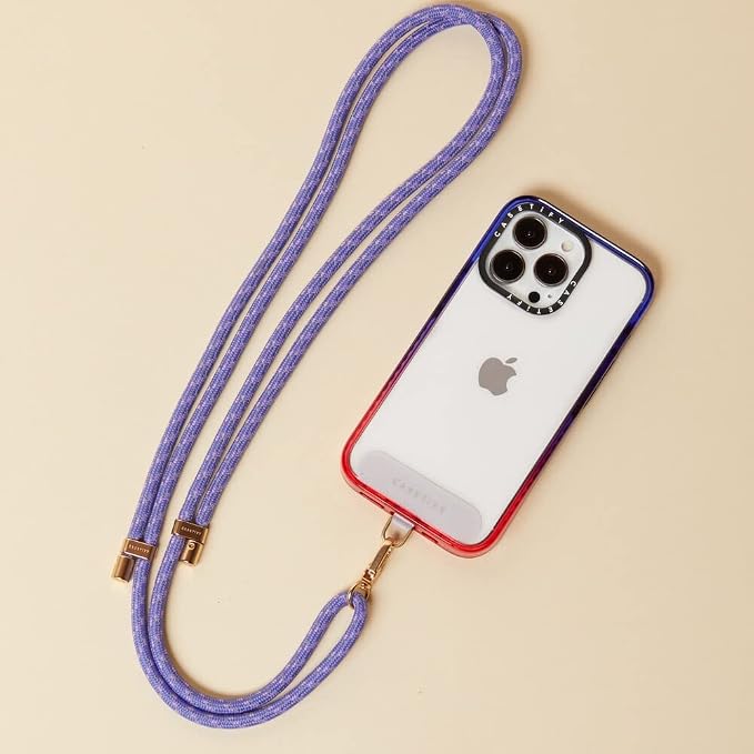 CASETiFY 6mm Rope Cross Body Strap with Card - Kiwi