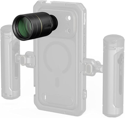 SmallRig 2X Magnification Telephoto Lens & Macro Kit for iPhone 17/16/15 Pro Max, Optical Zoom Teleconverter with 2 Macro Lenses, Compatible with Smartphone 4x/5x/8x Telephoto Camera, T-Mount-5334