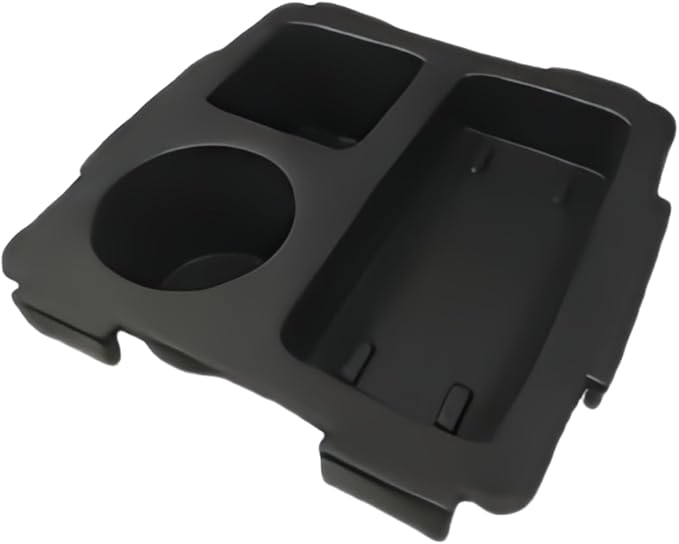 Top Cup Phone Holder Tray Storage Lid for Stanley Compatible with Bogg Bag XL Cover, Cup Organizer Holder Waterproof Silicone Multifunctional Storage Box for Outdoor Beath Camping Travel (Black, L)