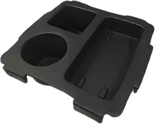 Top Cup Phone Holder Tray Storage Lid for Stanley Compatible with Bogg Bag XL Cover, Cup Organizer Holder Waterproof Silicone Multifunctional Storage Box for Outdoor Beath Camping Travel (Black, L)