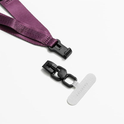 CASETiFY Fidlock Snappy Cross-body Strap - Black/Mulberry