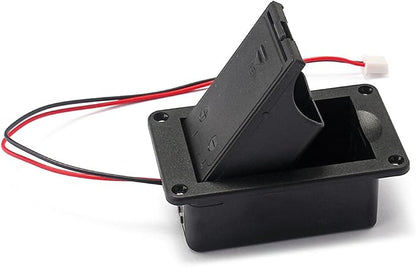 Ldabrye 1PC 9V Battery Holder for Case Box Cover for Guitar Bass Active Pickup Connector