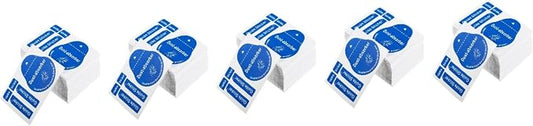 Mikikit 1000Pcs LCD Screen Sticker: Dust Removal Stickers Screen Cleaning Sticker LCD Cleaning Decals for Cell Phone Tablet Monitors