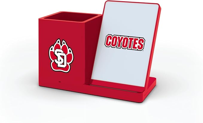 SOAR NCAA Unisex Wireless Charging Stand with Desktop Organizer